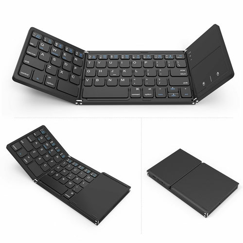 portable mini foldable keyboards Bluetooth Wireless Keyboard with